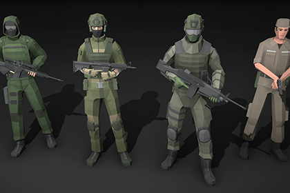 Stylized Soldiers - Military